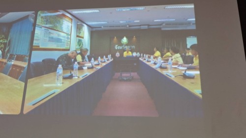 ทน.แม่สอด ประชุมเตรียมความพร้อมลงพื้นที่ร่วมกับนายกรัฐมนตรี เพื่อติดตามสถานการณ์ชายแดนไทย - เมียนมา