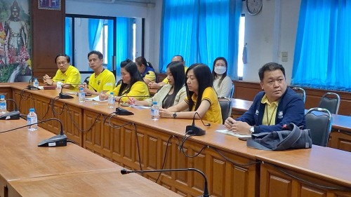 ทน.แม่สอด ประชุมเตรียมความพร้อมลงพื้นที่ร่วมกับนายกรัฐมนตรี เพื่อติดตามสถานการณ์ชายแดนไทย - เมียนมา