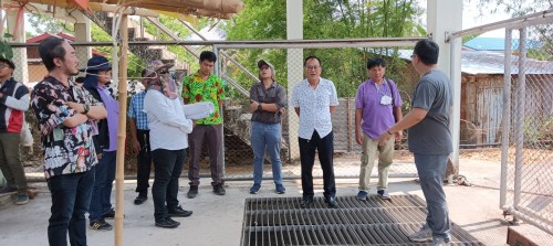 เทศบาลนครแม่สอด ร่วมกับกรมโยธาธิการและผังเมือง ลงพื้นที่เพื่อสำรวจ ปรับปรุงซ่อมแซมสถานีสูบน้ำ
