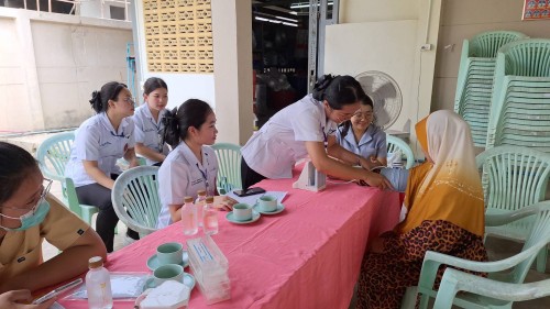 เทศบาลนครแม่สอด ร่วมกิจกรรมสร้างเสริมสุขภาพชมรมผู้สูงอายุ ประจำเดือนเมษายน 2567 ชุมชนอิสลาม