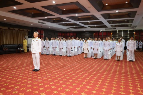ทน.แม่สอด เข้าร่วมพิธีรับพระราชทานพระบรมฉายาลักษณ์ พระบาทสมเด็จพระเจ้าอยู่หัวที่ฉายกับสมเด็จพระนางเจ้าฯ  พระบรมราชินี