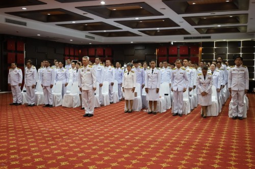 ทน.แม่สอด เข้าร่วมพิธีรับพระราชทานพระบรมฉายาลักษณ์ พระบาทสมเด็จพระเจ้าอยู่หัวที่ฉายกับสมเด็จพระนางเจ้าฯ  พระบรมราชินี