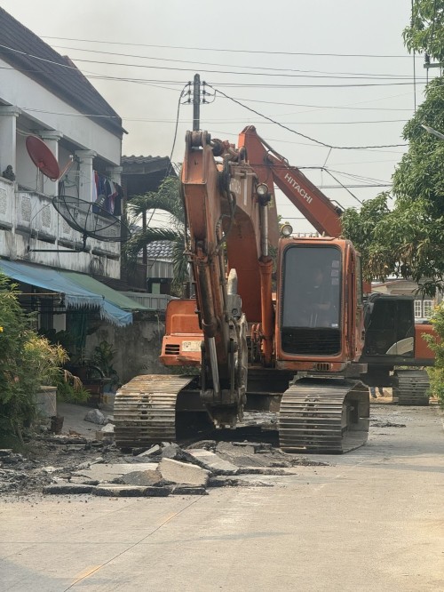 ทน.แม่สอด ลงพื้นที่ติดตามความคืบหน้า โครงการพัฒนาตามผังเมืองรวมเมืองแม่สอด อำเภอแม่สอด จังหวัดตาก