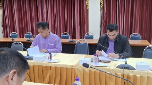 เทศบาลนครแม่สอด จัดประชุมคณะกรรมการสอบคัดเลือกพนักงานเทศบาลให้ดำรงตำแหน่งต่างสายงาน ฯ ครั้งที่ 2/2567