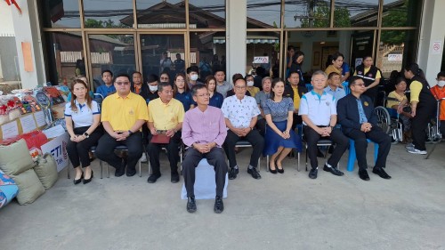 เทศบาลนครแม่สอด เข้าร่วมพิธีเปิดโครงการ CRS TAK สานสายใยทุกช่วงวัย อิ่มใจผู้รับ ครั้งที่ 1