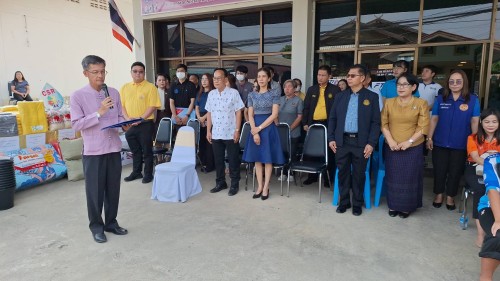 เทศบาลนครแม่สอด เข้าร่วมพิธีเปิดโครงการ CRS TAK สานสายใยทุกช่วงวัย อิ่มใจผู้รับ ครั้งที่ 1