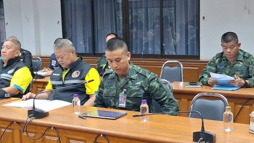 เทศบาลนครแม่สอด ร่วมลงพื้นที่ตรวจสอบข้อเท็จจริงและประชุมเพื่อพิจารณาแก้ไขปัญหาเรื่องร้องเรียนในพื้นที่จังหวัดตาก