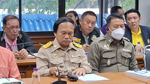 เทศบาลนครแม่สอด ร่วมลงพื้นที่ตรวจสอบข้อเท็จจริงและประชุมเพื่อพิจารณาแก้ไขปัญหาเรื่องร้องเรียนในพื้นที่จังหวัดตาก