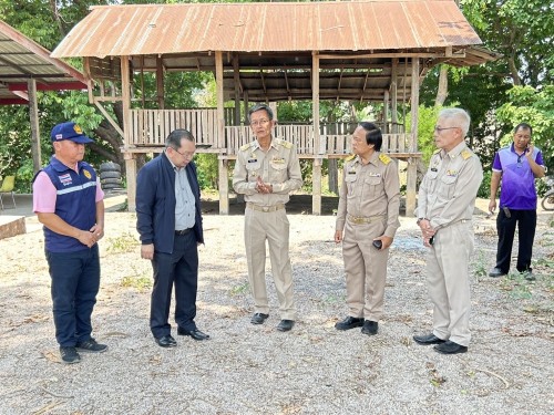 เทศบาลนครแม่สอด ร่วมลงพื้นที่ตรวจสอบข้อเท็จจริงและประชุมเพื่อพิจารณาแก้ไขปัญหาเรื่องร้องเรียนในพื้นที่จังหวัดตาก