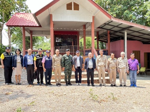 เทศบาลนครแม่สอด ร่วมลงพื้นที่ตรวจสอบข้อเท็จจริงและประชุมเพื่อพิจารณาแก้ไขปัญหาเรื่องร้องเรียนในพื้นที่จังหวัดตาก