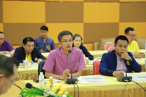 เทศบาลนครแม่สอด ร่วมกับผู้ตรวจการแผ่นดินและหน่วยงานที่เกี่ยวข้อง ประชุมเพื่อพิจารณาแก้ไขปัญหาความเดือดร้อนของประชาชน ในพื้นที่จังหวัดตาก 