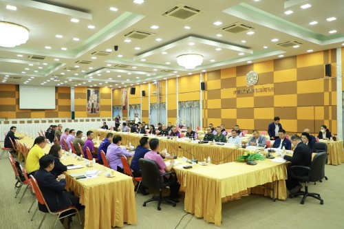 เทศบาลนครแม่สอด ร่วมกับผู้ตรวจการแผ่นดินและหน่วยงานที่เกี่ยวข้อง ประชุมเพื่อพิจารณาแก้ไขปัญหาความเดือดร้อนของประชาชน ในพื้นที่จังหวัดตาก 