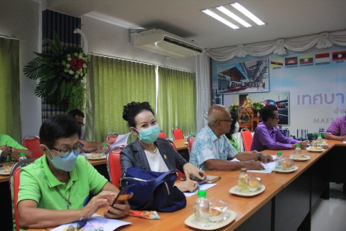 ทน.แม่สอด จัดประชุมการตรวจสอบข้อมูลจำนวนประชากรในพื้นที่ชุมชน