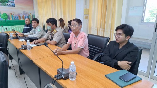 ทน.แม่สอด ประชุมจัดวางระบบสายสื่อสารโครงการก่อสร้างระบบจำหน่ายไฟฟ้าเป็นเคเบิลใต้ดินบริเวณถนนประสาทวิถีเขตเทศบาลนครแม่สอด
