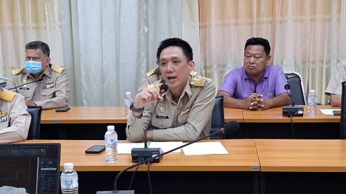 ทน.แม่สอด ประชุมจัดวางระบบสายสื่อสารโครงการก่อสร้างระบบจำหน่ายไฟฟ้าเป็นเคเบิลใต้ดินบริเวณถนนประสาทวิถีเขตเทศบาลนครแม่สอด