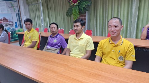 เทศบาลนครแม่สอด ประชุมหารือแนวทางการลอกท่อระบายน้ำ ถนนประสาทวิถี เพื่อป้องกันน้ำท่วมในช่วงฤดูฝน
