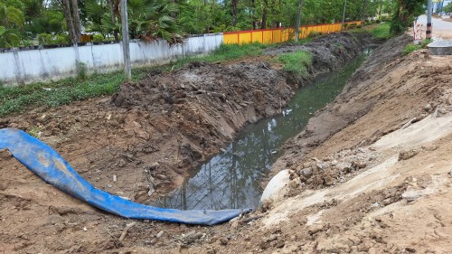 ทน.แม่สอด ลงพื้นที่ติดตามความคืบหน้าโครงการพัฒนาตามผังเมืองรวมเมืองแม่สอด อำเภอแม่สอด จังหวัดตาก
