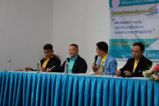 เทศบาลนครแม่สอด จัดโครงการสัมมนาทางวิชาการ เรื่อง “เหลียวหลังแลหน้าการเมืองการปกครองภายใต้นโยบายขอบเขตพัฒนาเศรษฐกิจพิเศษตาก” ณ อำเภอแม่สอด จังหวัดตาก