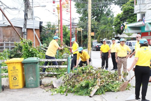 เทศบาลนครแม่สอด จัดกิจกรรม “จิตอาสาพัฒนา คู คลอง” เนื่องในโอกาส วันเฉลิมพระชนมพรรษาสมเด็จพระนางเจ้าฯ พระบรมราชินี