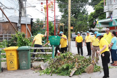 เทศบาลนครแม่สอด จัดกิจกรรม “จิตอาสาพัฒนา คู คลอง” เนื่องในโอกาส วันเฉลิมพระชนมพรรษาสมเด็จพระนางเจ้าฯ พระบรมราชินี
