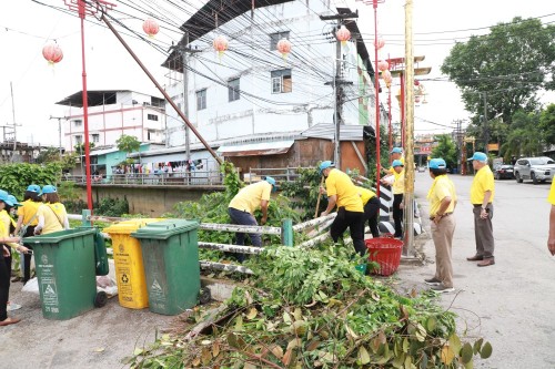 เทศบาลนครแม่สอด จัดกิจกรรม “จิตอาสาพัฒนา คู คลอง” เนื่องในโอกาส วันเฉลิมพระชนมพรรษาสมเด็จพระนางเจ้าฯ พระบรมราชินี