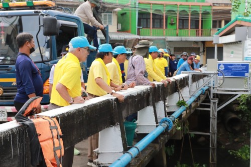 เทศบาลนครแม่สอด จัดกิจกรรม “จิตอาสาพัฒนา คู คลอง” เนื่องในโอกาส วันเฉลิมพระชนมพรรษาสมเด็จพระนางเจ้าฯ พระบรมราชินี