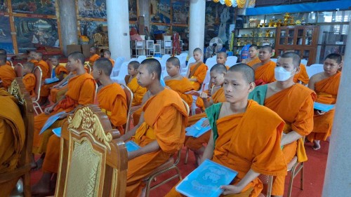 ทน.แม่สอด จัดโครงการพระสงฆ์กับการพัฒนาสุขภาวะสู่การพัฒนาที่ยั่งยืน พระสงฆ์เข้มแข็ง วัดมั่นคง ชุมชนเป็นสุข ประจำปีงบประมาณ 2567 