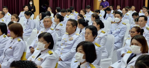 ทน.แม่สอด เข้าร่วมพิธีถวายเครื่องราชสักการะ วางพานพุ่ม และจุดเทียนถวายพระพรชัยมงคล สมเด็จพระนางเจ้าฯ พระบรมราชินี เนื่องในโอกาสวันเฉลิมพระชนมพรรษา 3 มิถุนายน 2567	