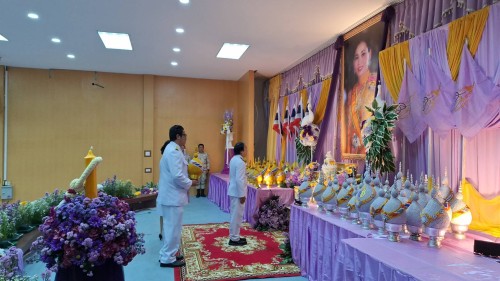 ทน.แม่สอด เข้าร่วมพิธีถวายเครื่องราชสักการะ วางพานพุ่ม และจุดเทียนถวายพระพรชัยมงคล สมเด็จพระนางเจ้าฯ พระบรมราชินี เนื่องในโอกาสวันเฉลิมพระชนมพรรษา 3 มิถุนายน 2567	