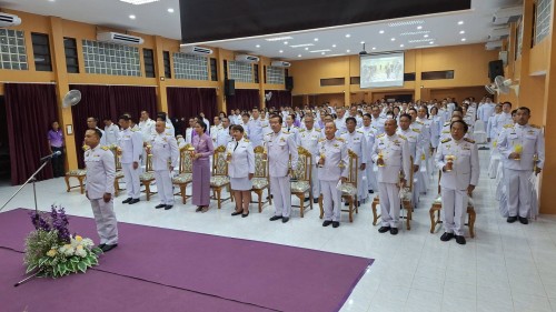 ทน.แม่สอด เข้าร่วมพิธีถวายเครื่องราชสักการะ วางพานพุ่ม และจุดเทียนถวายพระพรชัยมงคล สมเด็จพระนางเจ้าฯ พระบรมราชินี เนื่องในโอกาสวันเฉลิมพระชนมพรรษา 3 มิถุนายน 2567	