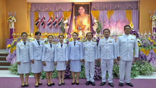 ทน.แม่สอด เข้าร่วมพิธีถวายเครื่องราชสักการะ วางพานพุ่ม และจุดเทียนถวายพระพรชัยมงคล สมเด็จพระนางเจ้าฯ พระบรมราชินี เนื่องในโอกาสวันเฉลิมพระชนมพรรษา 3 มิถุนายน 2567	