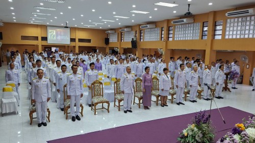 ทน.แม่สอด เข้าร่วมพิธีถวายเครื่องราชสักการะ วางพานพุ่ม และจุดเทียนถวายพระพรชัยมงคล สมเด็จพระนางเจ้าฯ พระบรมราชินี เนื่องในโอกาสวันเฉลิมพระชนมพรรษา 3 มิถุนายน 2567	