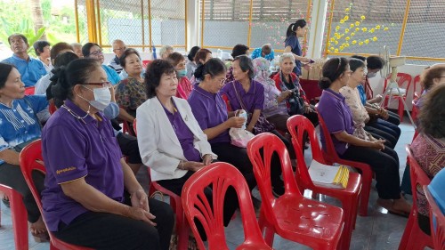 เทศบาลนครแม่สอด ร่วมกิจกรรมสร้างเสริมสุขภาพชมรมผู้สูงอายุ ชุมชนแม่สอดวิลล่า ประจำเดือนมิถุนายน 2567