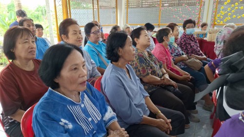 เทศบาลนครแม่สอด ร่วมกิจกรรมสร้างเสริมสุขภาพชมรมผู้สูงอายุ ชุมชนแม่สอดวิลล่า ประจำเดือนมิถุนายน 2567