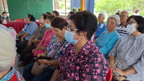 เทศบาลนครแม่สอด ร่วมกิจกรรมสร้างเสริมสุขภาพชมรมผู้สูงอายุ ชุมชนแม่สอดวิลล่า ประจำเดือนมิถุนายน 2567