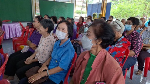 เทศบาลนครแม่สอด ร่วมกิจกรรมสร้างเสริมสุขภาพชมรมผู้สูงอายุ ชุมชนแม่สอดวิลล่า ประจำเดือนมิถุนายน 2567