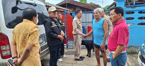 เทศบาลนครแม่สอด ลงพื้นที่ติดตามการเตรียมการก่อสร้างถนนและสำรวจพื้นที่ขุดลอกท่อระบายน้ำในเขตเทศบาลนครแม่สอด