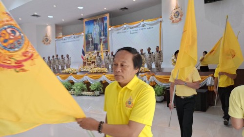 ทน.แม่สอด เข้าร่วมกิจกรรมเดิน วิ่ง ปั่น ธงตราสัญลักษณ์งานเฉลิมพระเกียรติพระบาทสมเด็จพระเจ้าอยู่หัว เนื่องในโอกาสพระราชพิธีมหามงคลเฉลิมพระชนมพรรษา 6 รอบ 28 กรกฎาคม 2567