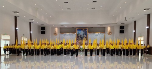 ทน.แม่สอด เข้าร่วมกิจกรรมเดิน วิ่ง ปั่น ธงตราสัญลักษณ์งานเฉลิมพระเกียรติพระบาทสมเด็จพระเจ้าอยู่หัว เนื่องในโอกาสพระราชพิธีมหามงคลเฉลิมพระชนมพรรษา 6 รอบ 28 กรกฎาคม 2567