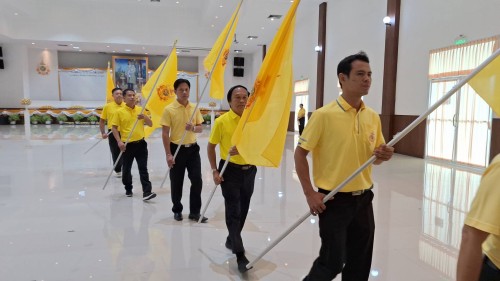 ทน.แม่สอด เข้าร่วมกิจกรรมเดิน วิ่ง ปั่น ธงตราสัญลักษณ์งานเฉลิมพระเกียรติพระบาทสมเด็จพระเจ้าอยู่หัว เนื่องในโอกาสพระราชพิธีมหามงคลเฉลิมพระชนมพรรษา 6 รอบ 28 กรกฎาคม 2567