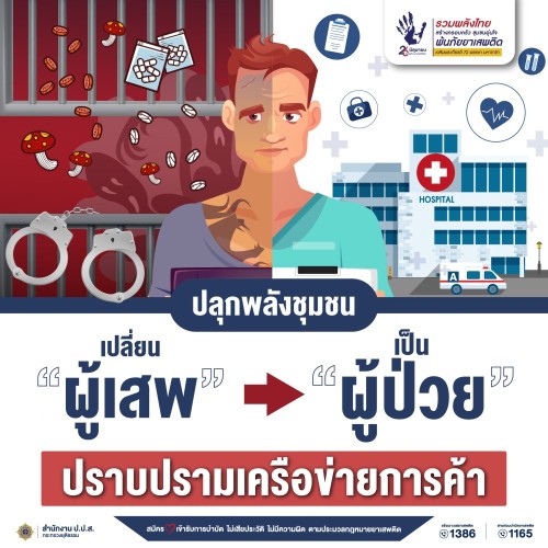 เทศบาลนครแม่สอด ขอประชาสัมพันธ์ “ วันต่อต้านยาเสพติดโลก ประจำปี 2567 ”