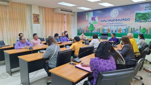 เทศบาลนครแม่สอด จัดประชุมเตรียมการจัดกิจกรรมการแข่งขันจักรยานขาไถ (Balance Bike) จังหวัดตาก เฉลิมพระเกียรติ พระบาทสมเด็จพระเจ้าอยู่หัว เนื่องในโอกาสพระราชพิธีมหามงคลเฉลิมพระชนมพรรษา 6 รอบ 28 กรกฎาคม 2567
