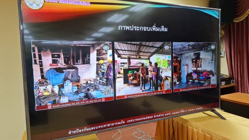 เทศบาลนครแม่สอด มอบเงินช่วยเหลือแก่ผู้ประสบเหตุอัคคีภัย