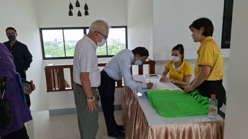 เทศบาลนครแม่สอด เข้าร่วมโครงการขับเคลื่อนการดำเนินงาน ตามบันทึกข้อตกลงว่าด้วยความร่วมมือการพัฒนาระบบคุ้มครอง และขอทานในชุมชนร่วมกับเทศบาลนครแม่สอด ประจำปีงบประมาณ 2567