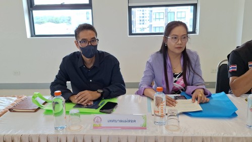 เทศบาลนครแม่สอด เข้าร่วมโครงการขับเคลื่อนการดำเนินงาน ตามบันทึกข้อตกลงว่าด้วยความร่วมมือการพัฒนาระบบคุ้มครอง และขอทานในชุมชนร่วมกับเทศบาลนครแม่สอด ประจำปีงบประมาณ 2567