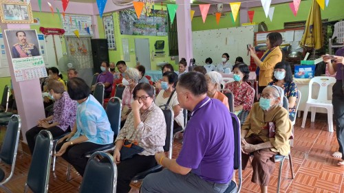 เทศบาลนครแม่สอด จัดประชุมผู้สูงอายุชุมชนจ๊อกจอสามัคคี ประจำเดือนมิถุนายน 2567