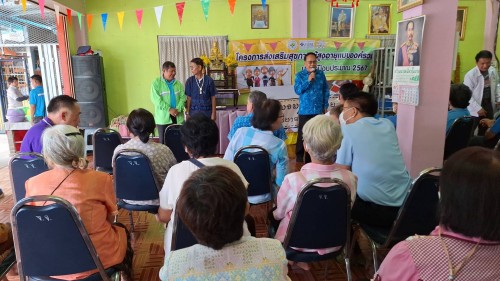 เทศบาลนครแม่สอด จัดประชุมผู้สูงอายุชุมชนจ๊อกจอสามัคคี ประจำเดือนมิถุนายน 2567