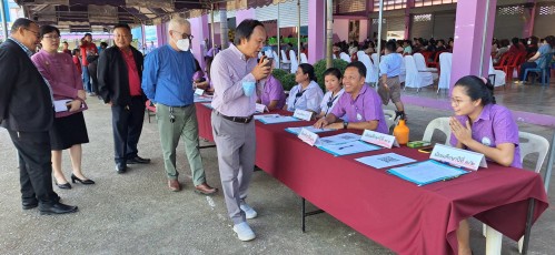 ทน.แม่สอด เข้าร่วมการประชุมผู้ปกครองนักเรียนของโรงเรียนเทศบาลวัดบุญญาวาส  ภาคเรียนที่ 1 ประจำปีการศึกษา 2567