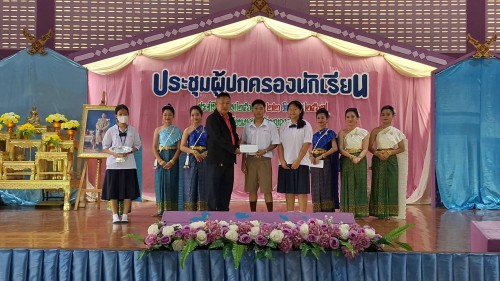 ทน.แม่สอด เข้าร่วมการประชุมผู้ปกครองนักเรียนของโรงเรียนเทศบาลวัดบุญญาวาส  ภาคเรียนที่ 1 ประจำปีการศึกษา 2567