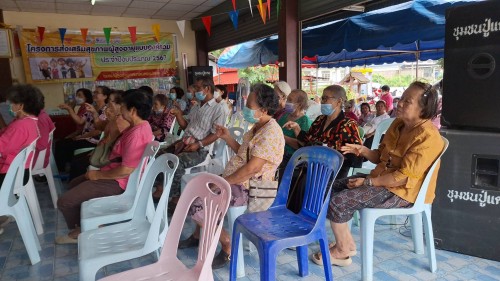 เทศบาลนครแม่สอด ร่วมโครงการส่งเสริมสุขภาพผู้สูงอายุแบบองค์รวม ชุมชนปู่แดง ประจำปีงบประมาณ 2567